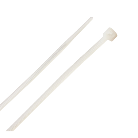 HOME PLUS CABLE TIES 4"" 18# WHT LH-M-100-4-N